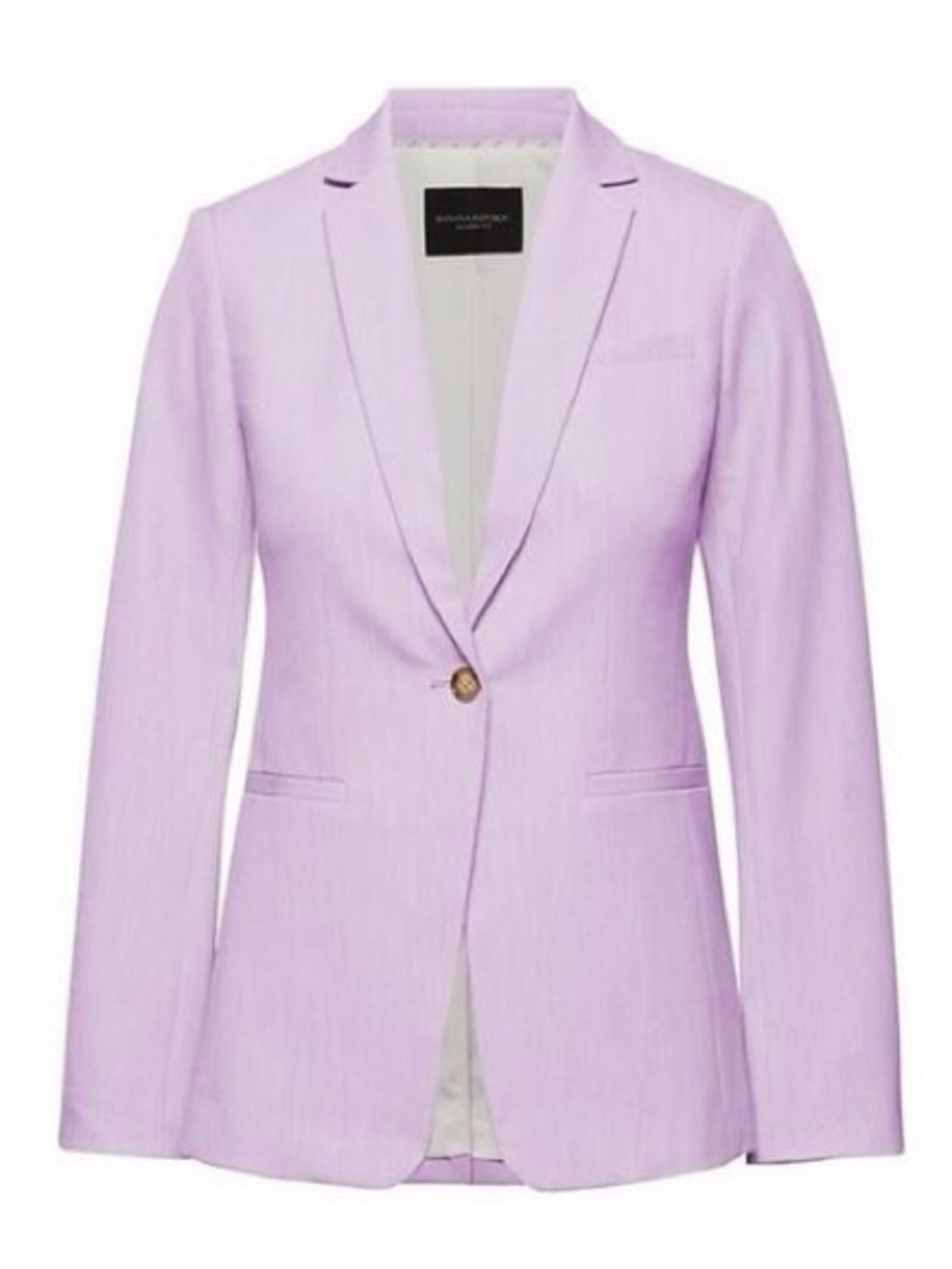 Banana Republic Lilac Long and Lean Blazer